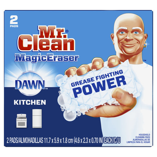 Mr. Clean Magic Eraser Kitchen With Dawn; 2 Count; 16 Per Case