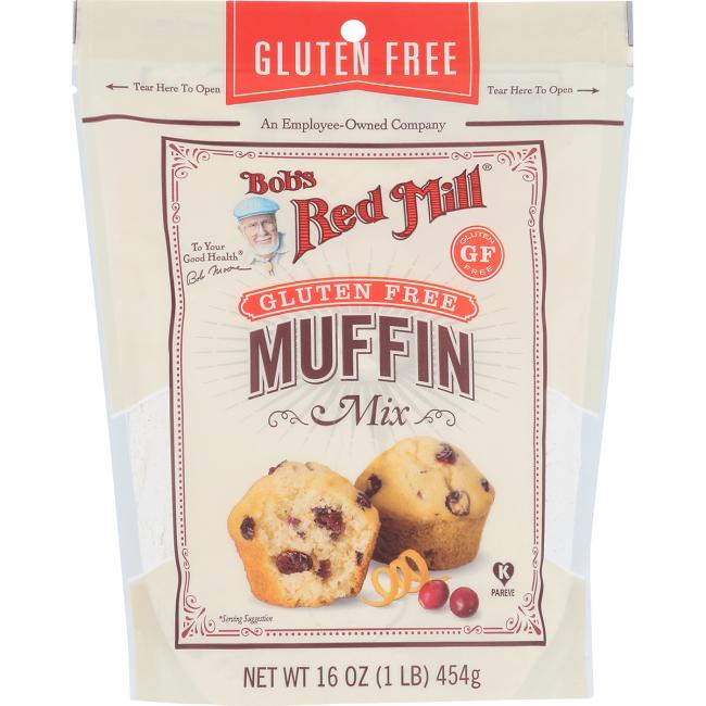 Bob's Red Mill Natural Foods Inc Gluten Free Muffin Mix; 16 Ounces; 4 Per Case