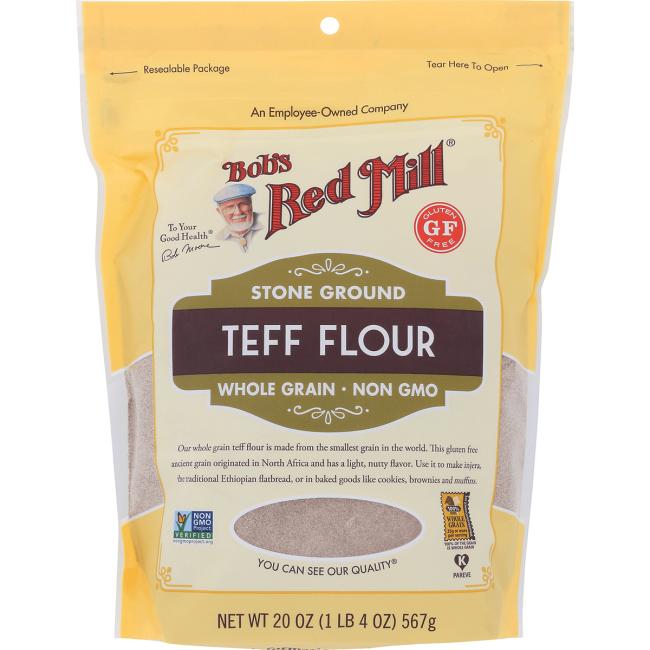 Bob's Red Mill Natural Foods Inc Teff Whole Grain Flour; 20 Ounces; 4 Per Case