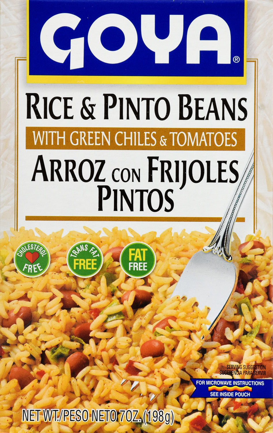 Goya Rice & Beans Pinto 0.70 Oz; 7 Ounces; 12 Per Case - High Mart Wholesale