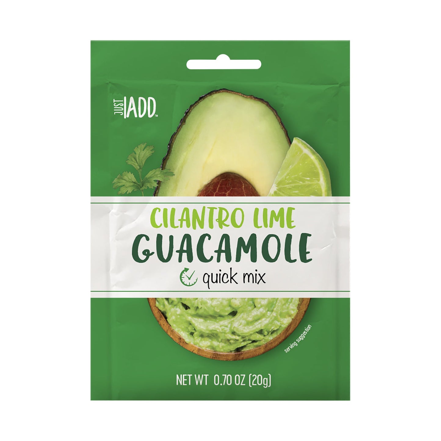 Just Add Cilantro Lime Guacamole Mix Packet; 0.7 Ounce; 18 Per Case - High Mart Wholesale