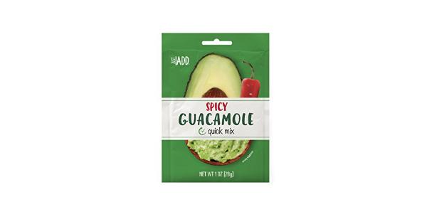 Just Add Spicy Guacamole Quick Mix Packet; 1 Ounces; 18 Per Case - High Mart Wholesale