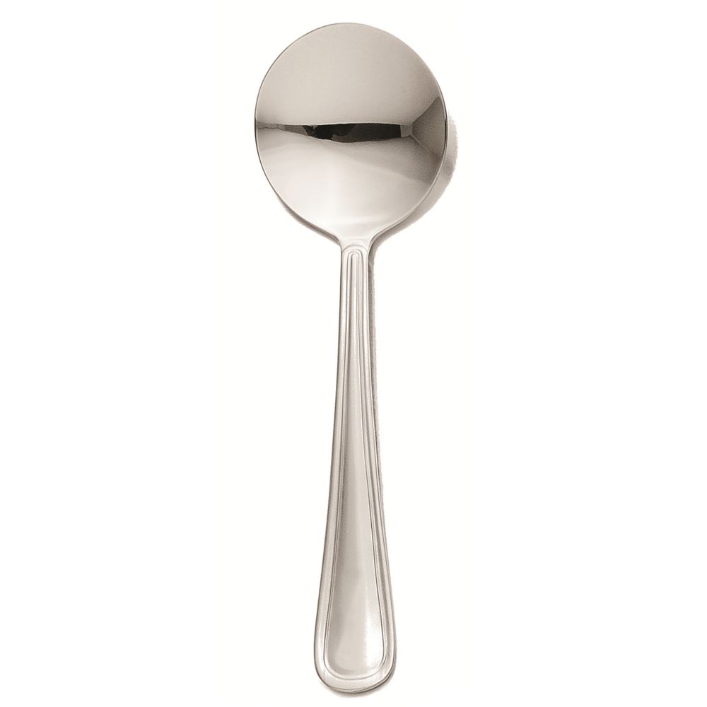 World Tableware Medium Weight Classic Rim Bouillon Spoon 5 5/8"; 36 Each - High Mart Wholesale