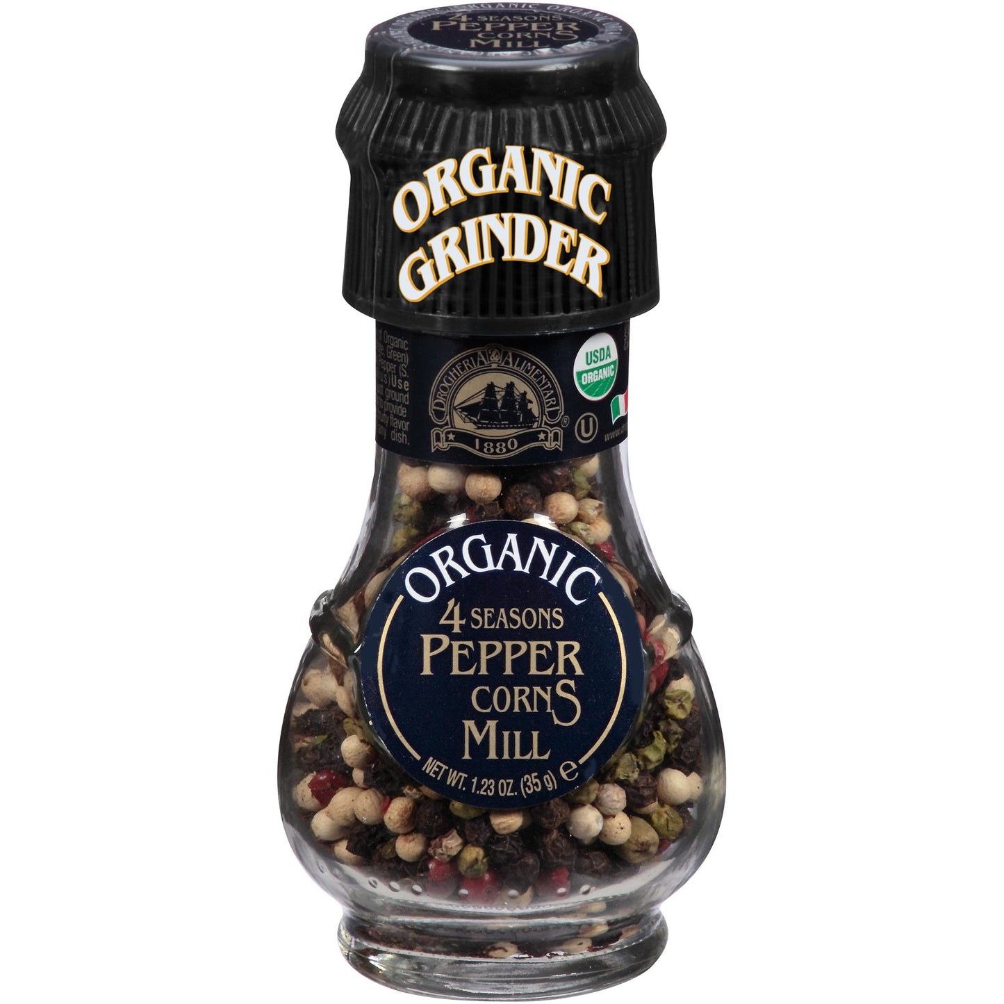 Drogheria & Alimentari Peppercorn Organic Four Seasons; 1.24 Ounces; 6 Per Box; 12 Per Case - High Mart Wholesale
