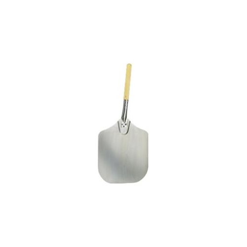 American Metalcraft 12 Inch X 14 Inch 35.5 Inch Aluminum Blade Pizza Peel With Wood Handle; 1 Each - High Mart Wholesale