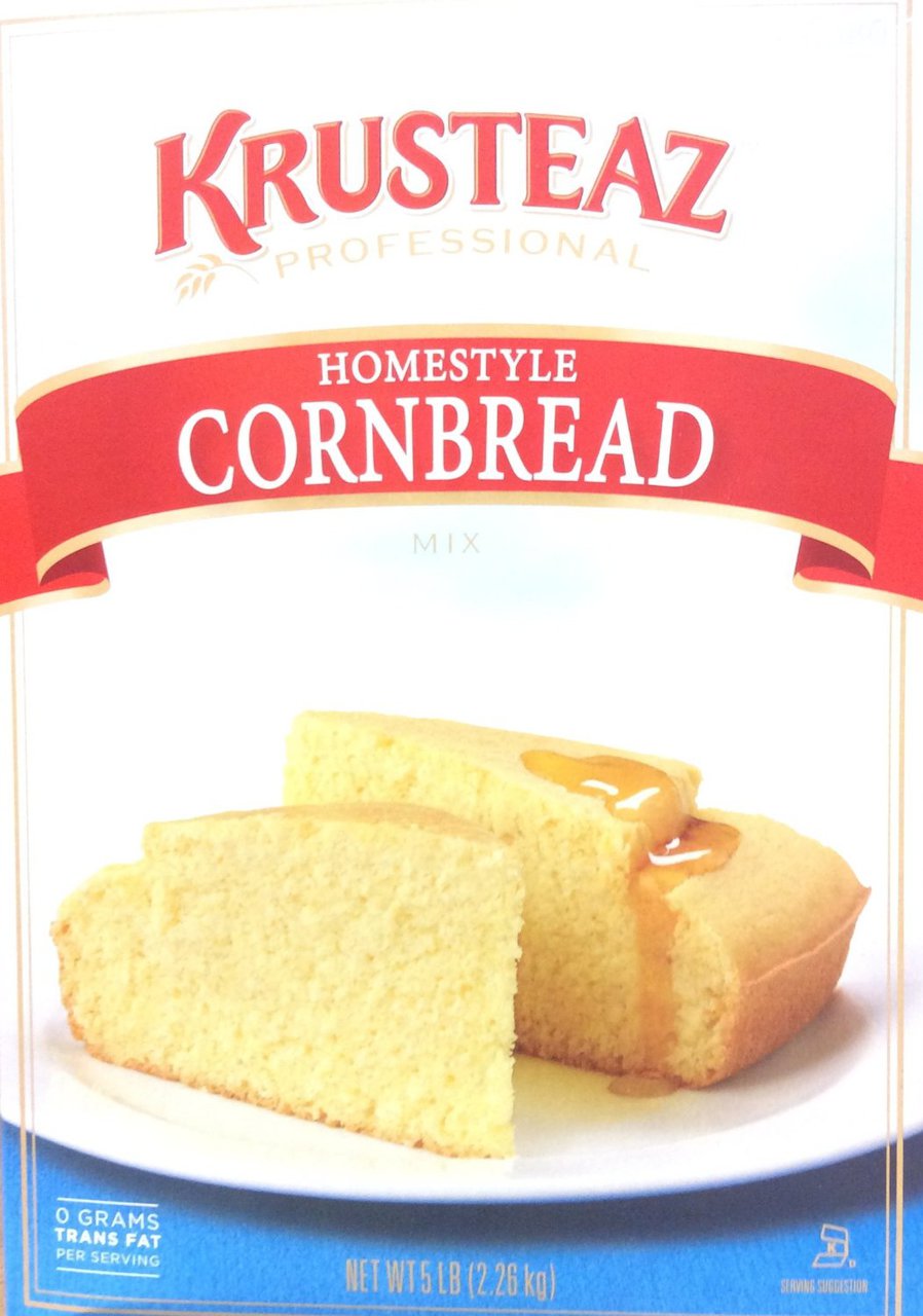 Krusteaz Professional Homestyle Cornbread Mix; 5 Pounds; 6 Per Case - High Mart Wholesale
