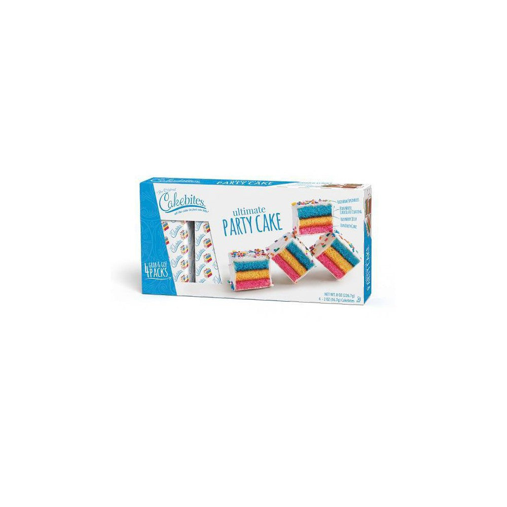 Cookies United Party Cake Cake Bites; 8 Ounces; 12 Per Case