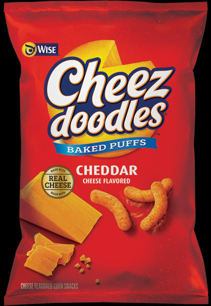 Wise Snacks Cheese Puff Doodles; 1.25 Ounces; 36 Per Case