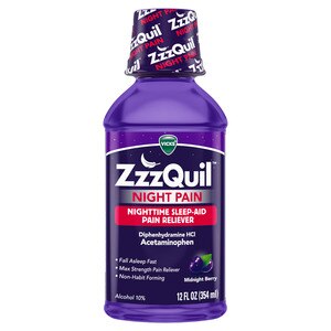 Vicks Zzzquil Sleep Aid; 12 Fluid Ounce; 3 Per Box; 4 Per Case