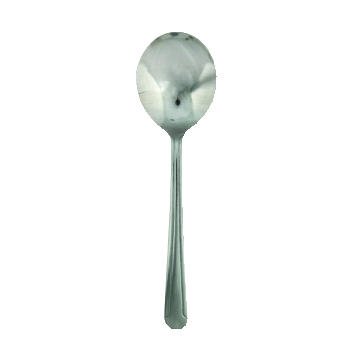 World Tableware Inc. Dominion Medium Weight Bouillon Spoon 5 7/8"; 36 Each - High Mart Wholesale