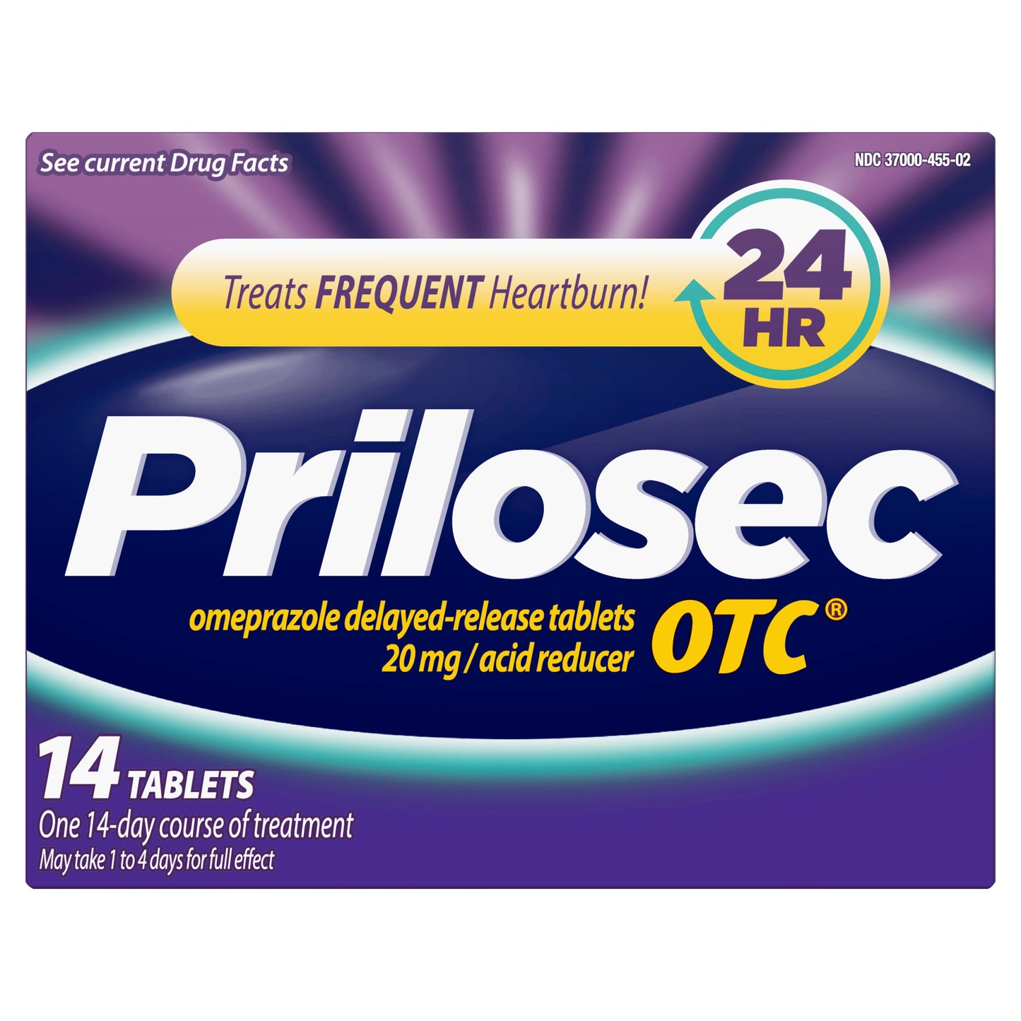 Prilosec Otc Omeprazole Delayed-Release Tablets; 14 Count; 6 Per Box; 4 Per Case