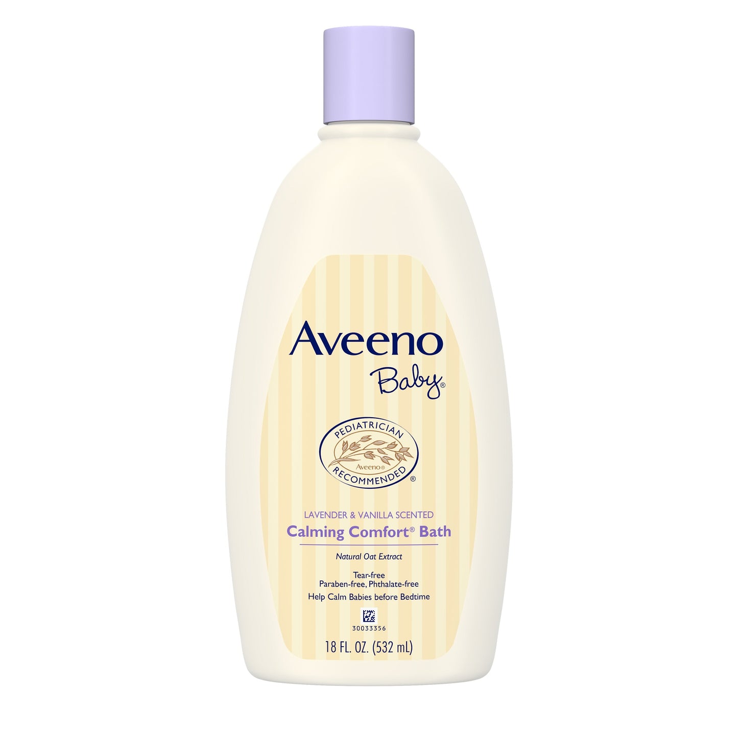 Aveeno Baby Baby Calming Comfort Bath; 18 Fluid Ounces; 3 Per Box; 4 Per Case - High Mart Wholesale