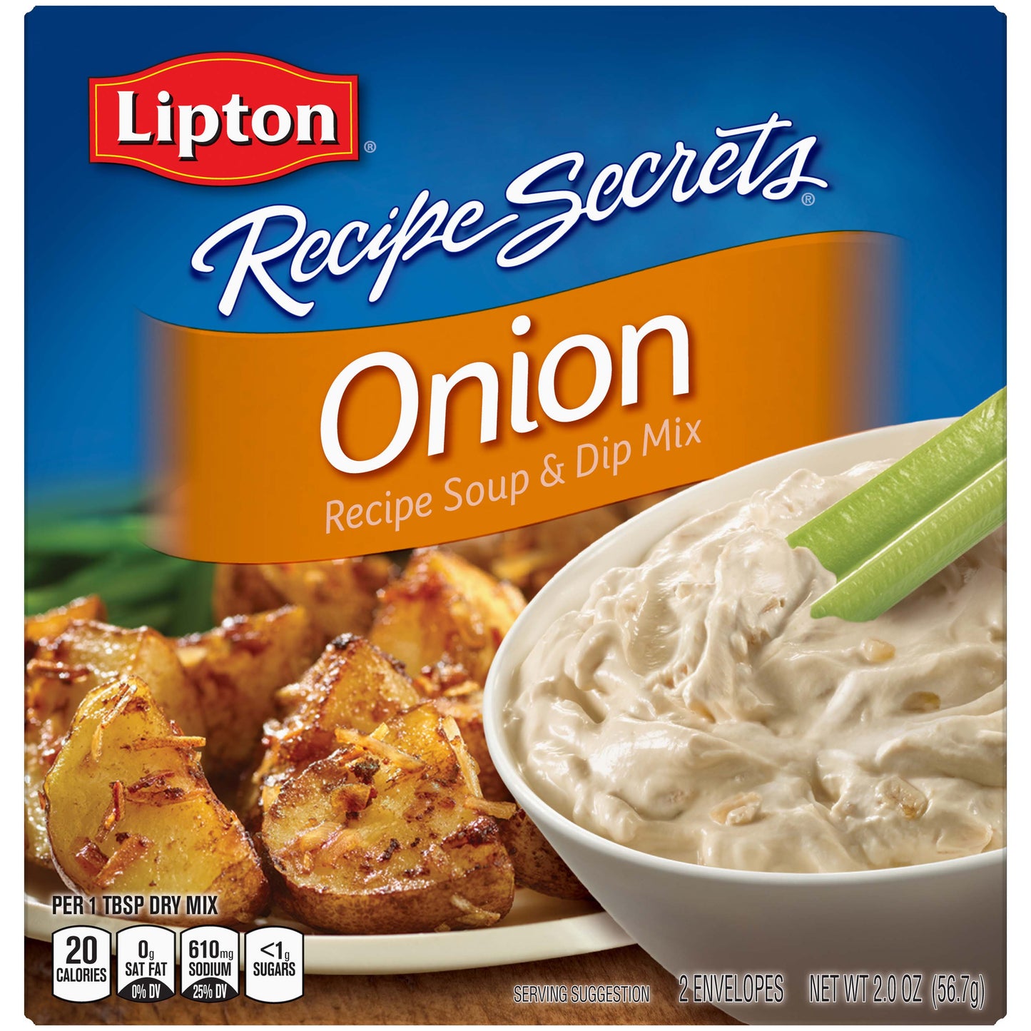 Lipton Savoury Savoury Onion Soup Mix; 2 Ounces; 24 Per Case