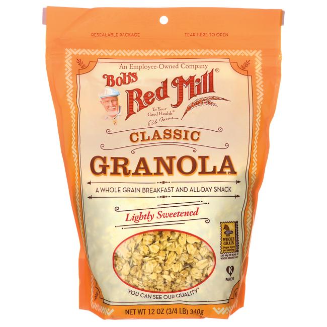 Bob's Red Mill Natural Foods Inc Classic Granola; 12 Ounces; 4 Per Case