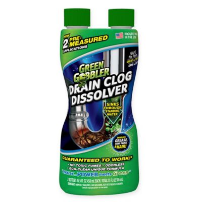 Green Gobbler Drain Glog Dissolver; 31 Fluid Ounce; 6 Per Case - High Mart Wholesale