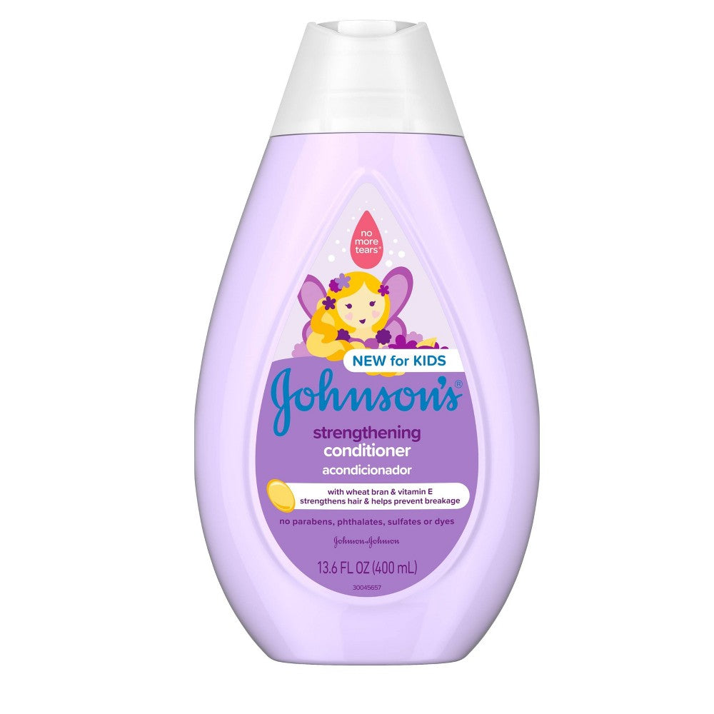 Johnson's Baby Strengthening Conditioner; 400 Milliliter; 3 Per Box; 8 Per Case - High Mart Wholesale