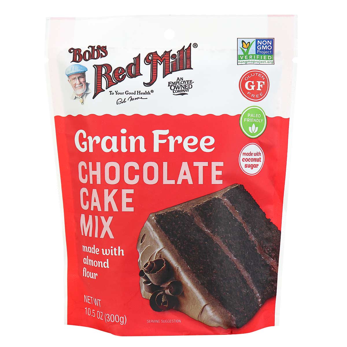 Bob's Red Mill Natural Foods Inc Grain Free Chocolate Cake Mix; 10.5 Ounces; 5 Per Case