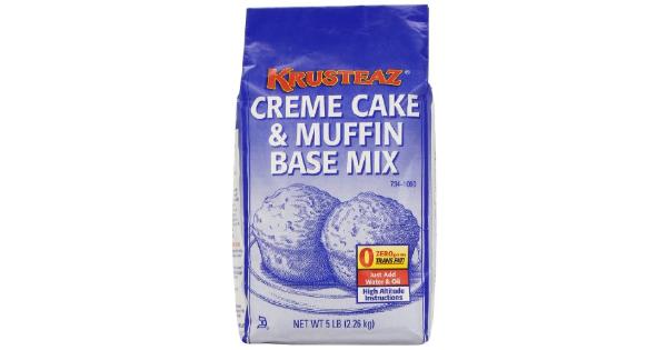 Krusteaz Cream Cake & Muffin Base; 5 Pound; 6 Per Case - High Mart Wholesale