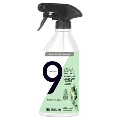 9 Elements Bath Cleaning Product Eucalyptus; 18 Fluid Ounces; 6 Per Case