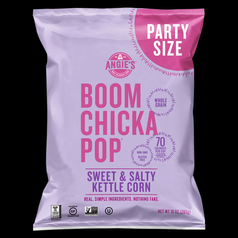 Angie's Boomchickapop Boomchickapop Sweet And Salty Kettle Corn Gluten Free; 10 Ounces; 4 Per Case
