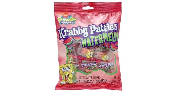 Frankford Candy Krabby Patty Watermelon Bag; 2.54 Ounces; 12 Per Case - High Mart Wholesale