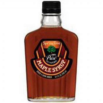 Spring Tree Certified Organic Maple Syrup; 8.5 Fluid Ounce; 12 Per Case