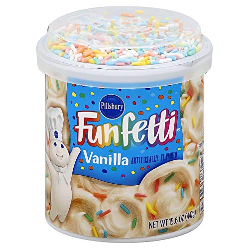 Pillsbury Frosting Confetti Funfetti; 15.6 Ounces; 8 Per Case