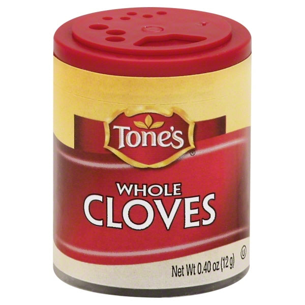 Tones T Cloves Whole; 0.4 Ounces; 6 Per Box; 24 Per Case - High Mart Wholesale