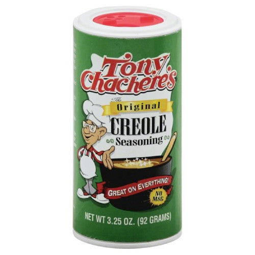 Tony Chachere's Creole Foods Creole Seasoning; 3.25 Ounces; 12 Per Case - High Mart Wholesale
