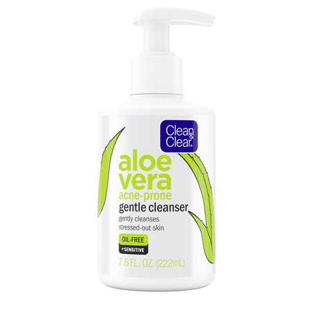 Clean & Clear Aloe Vera Gentle Cleanser; 7.5 Fluid Ounce; 3 Per Box; 4 Per Case - High Mart Wholesale