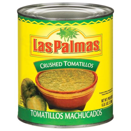 Las Palmas Peppers Las Palmas Crushed Tomatillos; 102 Ounces; 6 Per Case - High Mart Wholesale