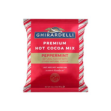 Ghirardelli Peppermint Hot Cocoa Pouch; 32 Ounces; 4 Per Case - High Mart Wholesale