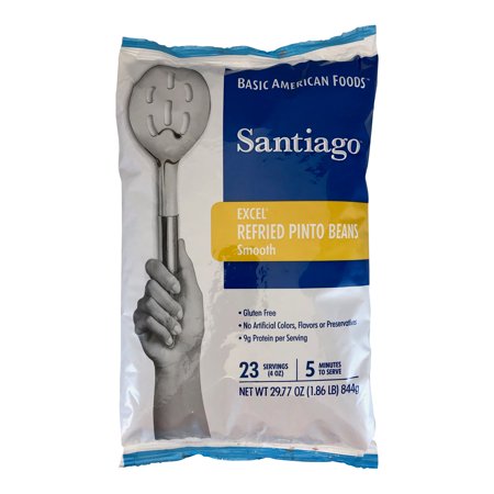 Baf Santiago� Smooth Refried Beans; 29.77 Ounces; 6 Per Case