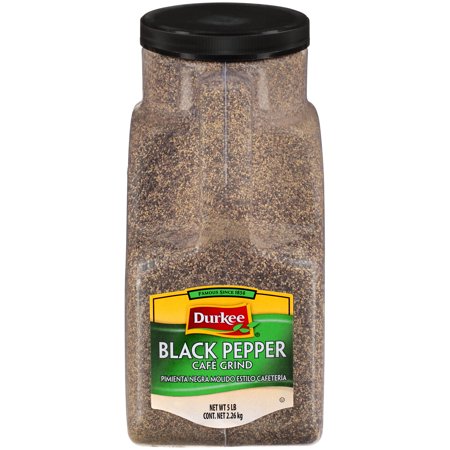 Durkee Cafe Grind Black Pepper; 80 Ounces; 1 Per Case - High Mart Wholesale