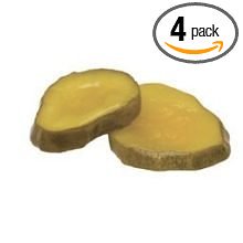 Bay Valley Dill Hamburger 614-678 Count 1/8 Smooth Pickle Slice Bulk; 1 Gallon; 4 Per Case - High Mart Wholesale