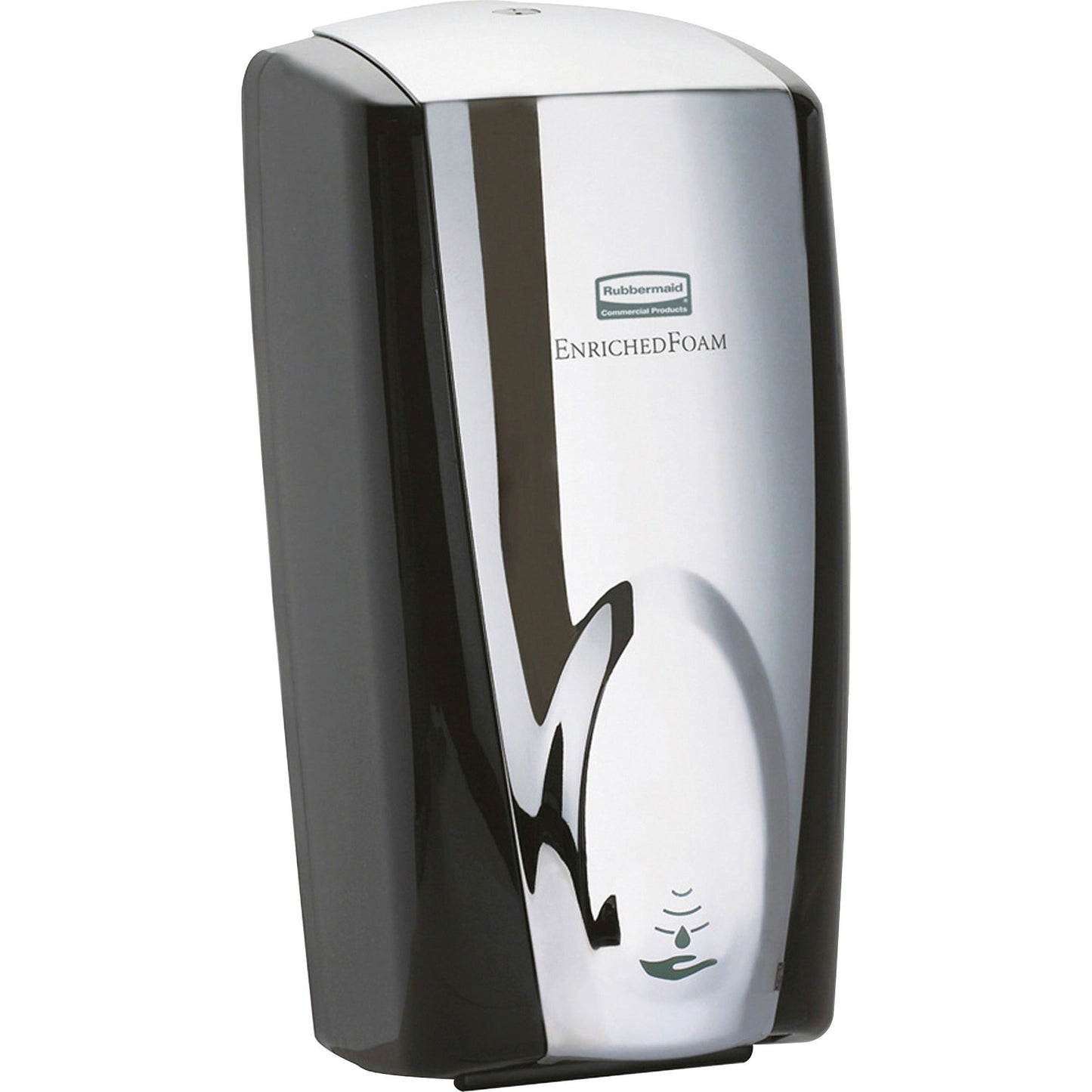 Rubbermaid Commercial Products Autofoam Dispenser Black/Chrome; 1 Count; 10 Per Case - High Mart Wholesale