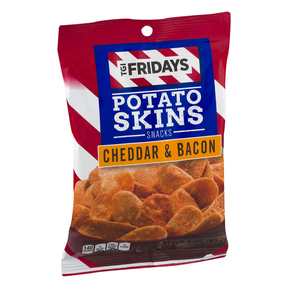 Tgi Friday's Cheddar Bacon Potato Skins; 3 Ounce; 6 Per Case - High Mart Wholesale