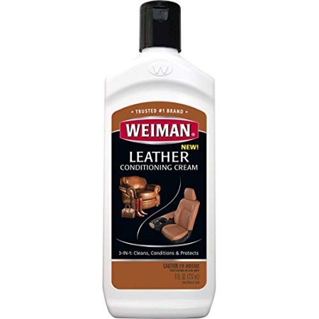 Weiman Products Leather Conditioning Cream; 8 Fluid Ounces; 6 Per Case - High Mart Wholesale