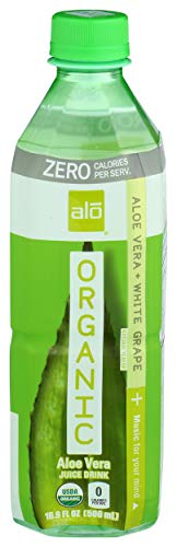 Alo Drink White Grape Organic; 16.9 Ounces; 12 Per Case - High Mart Wholesale