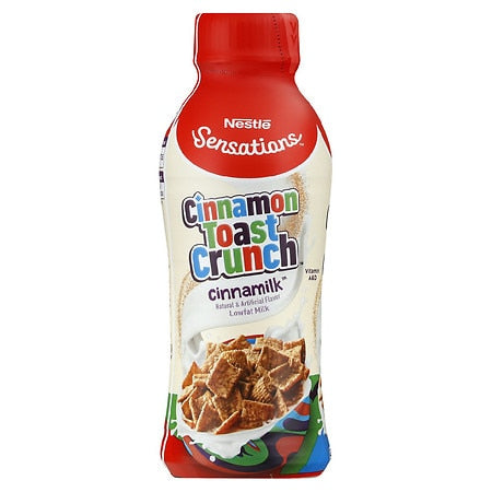 Nesquik Cinnamon Toast Crunch Ready To Drink Aseptic Milk; 14 Fluid Ounces; 12 Per Case