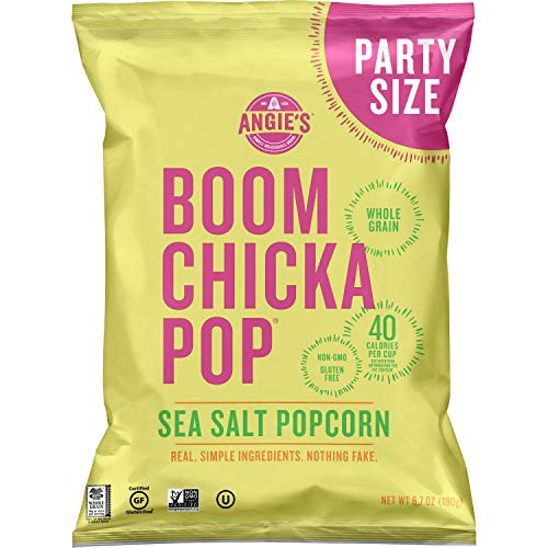 Angie's Boomchickapop Boomchickapop Sea Salt Popcorn Gluten Free; 6.7 Ounces; 4 Per Case