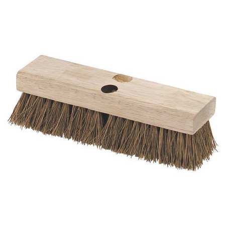 Carlisle Foodservice Deck Brush Scrub 10 Inch Paly; 12 Each; 1 Per Case