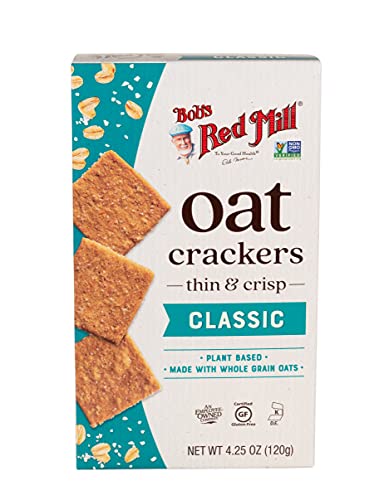 Bob's Red Mill Natural Foods Inc Classic Oat Crackers; 4.25 Ounces; 5 Per Case