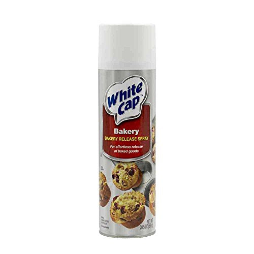 White Cap Baking Pan Coating; 20.5 Ounces; 6 Per Case