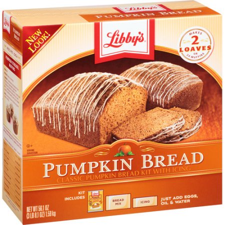 Libby's Pumpkin Bread Kit; 56.09 Ounces; 6 Per Case
