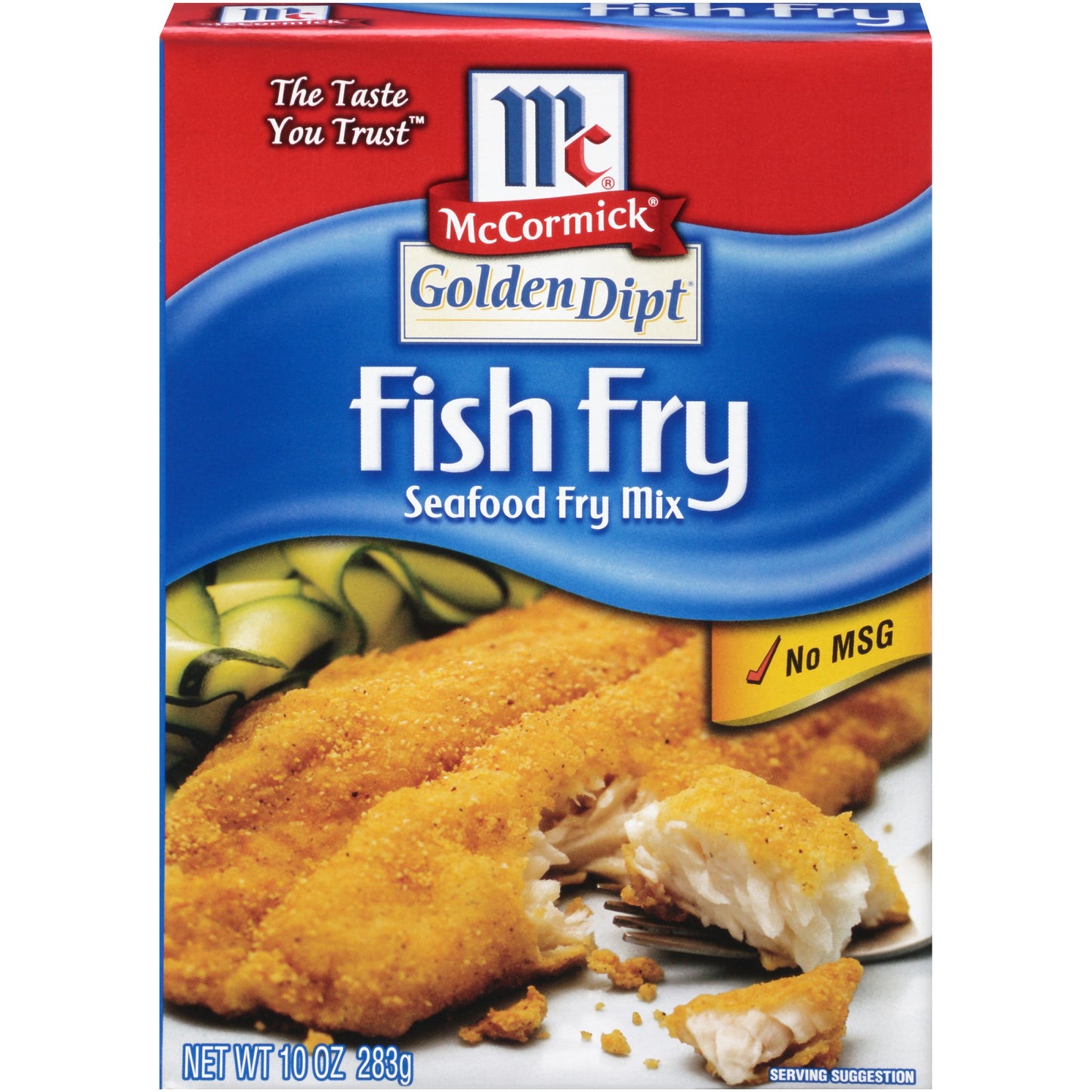 Golden Dipt Fish Fry Pack; 10 Ounces; 8 Per Case