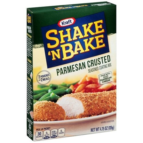 Shake N' Bake Shake N Bake Coating Mix Parmesan Crusted; 4.75 Ounces; 8 Per Case - High Mart Wholesale