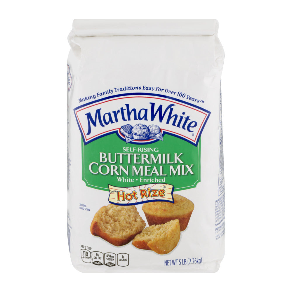 Martha White Cornmeal Buttermilk Self Rising Mix; 5 Pounds; 8 Per Case