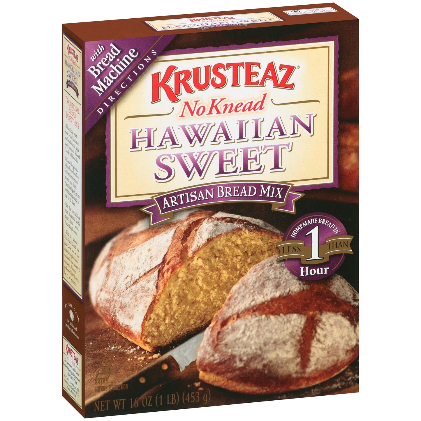 Krusteaz Hawaiian Sweet Bread; 16 Ounces; 12 Per Case - High Mart Wholesale