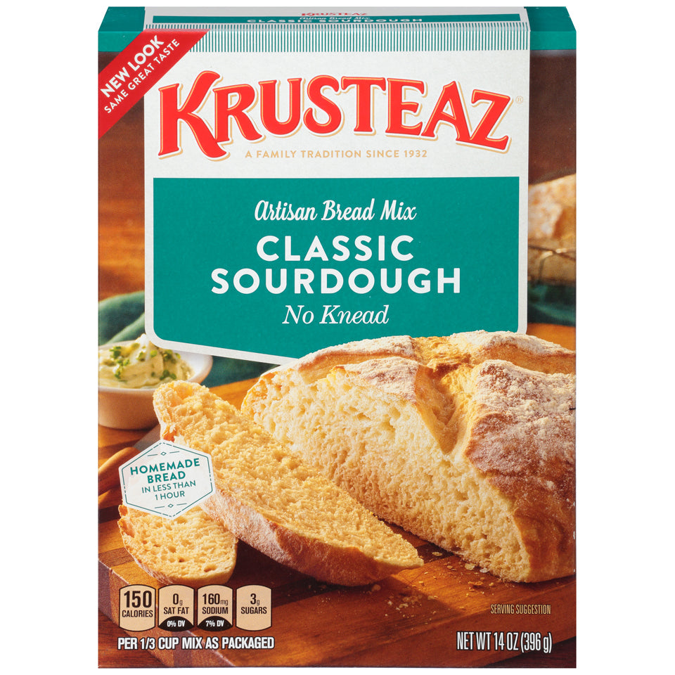 Krusteaz Sourdough Bread Mix; 14 Ounce; 12 Per Case - High Mart Wholesale
